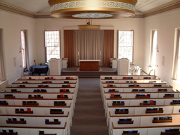Interior of Manning Chapel